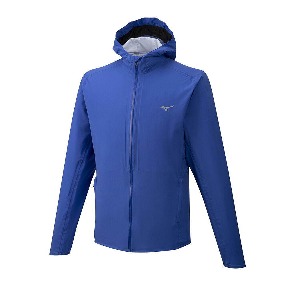 Mens Mizuno 20K ER Running Jacket Blue Philippines (SEJRQT248)